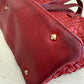 Bottega Veneta Fourre Tout Bag Red