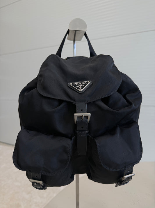 Prada Tessuto Nylon Rygsæk