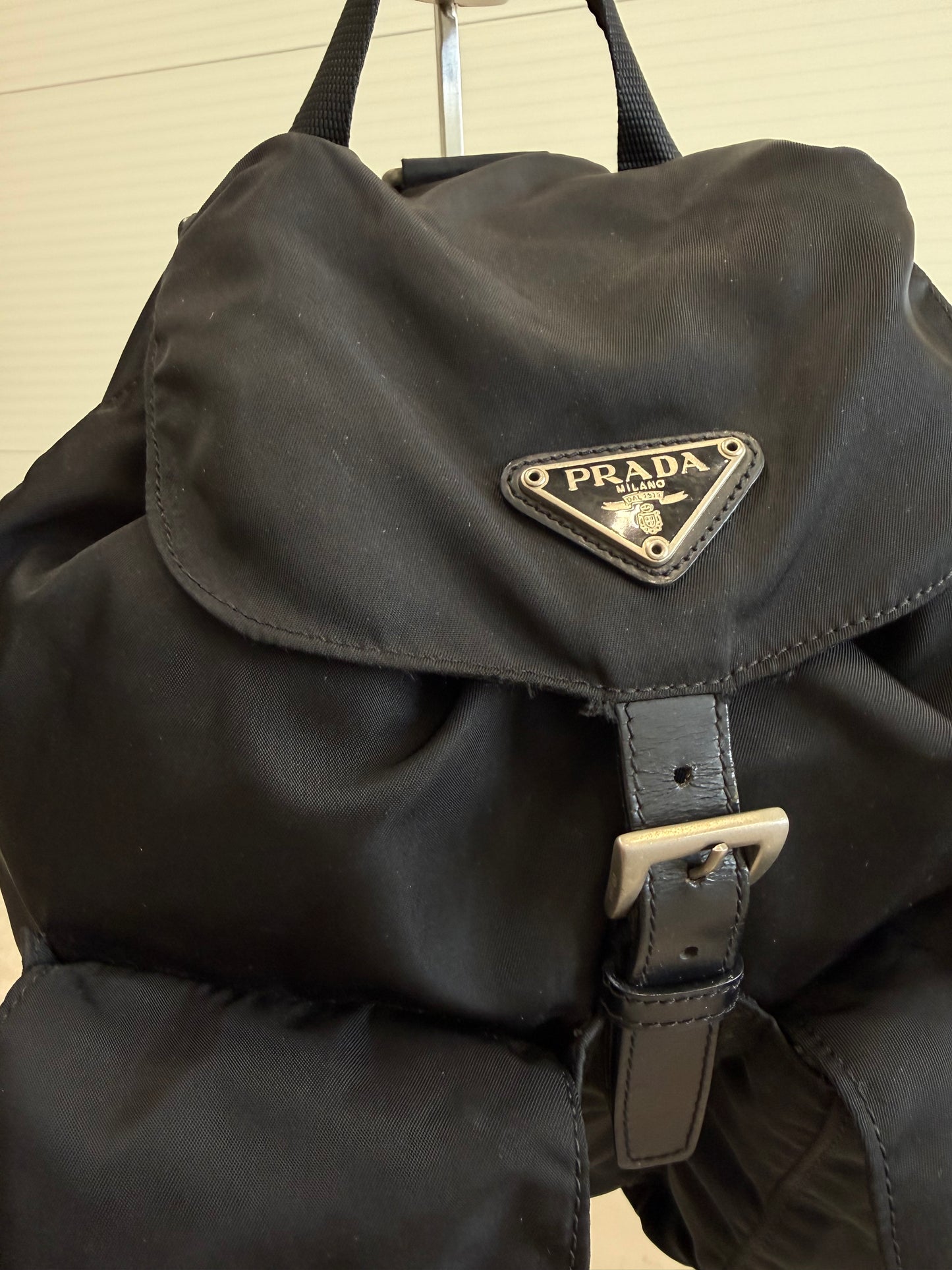 Prada Tessuto Nylon Rygsæk