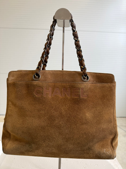 Chanel Suede Tote