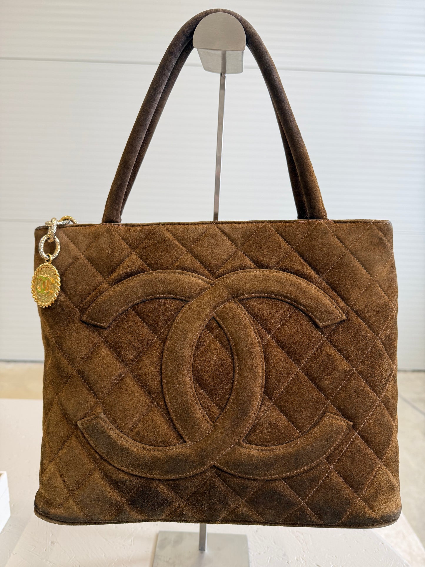 Chanel Suede Medalion
