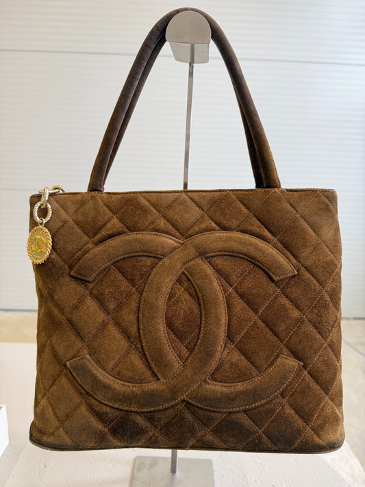 Chanel Suede Medalion