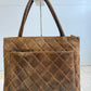 Chanel Suede Medalion