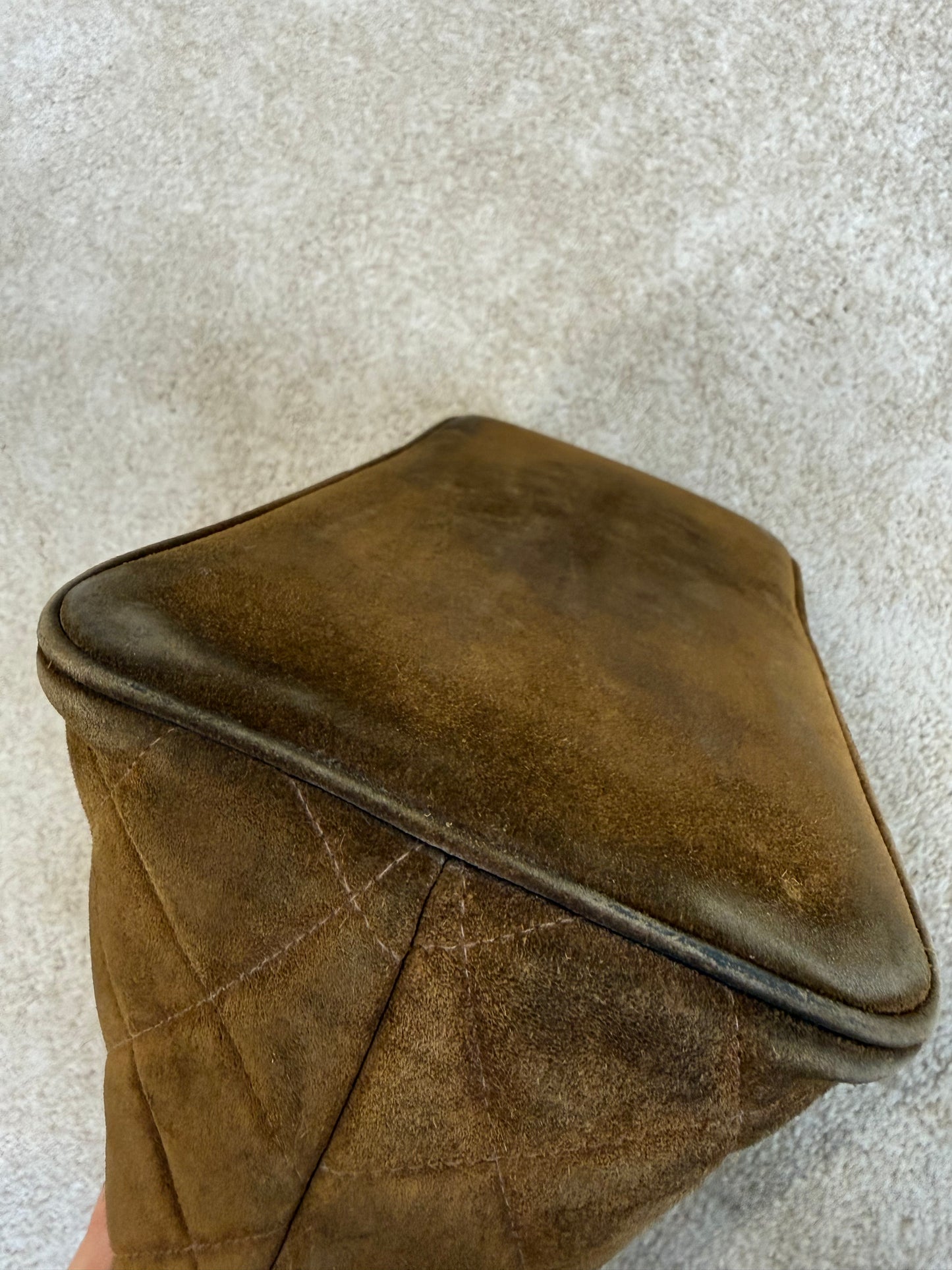 Chanel Suede Medalion