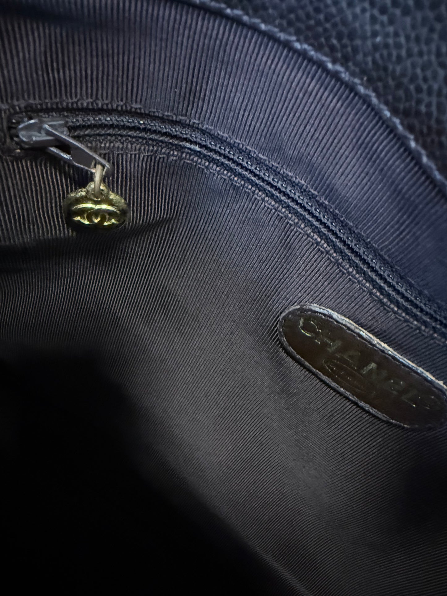 Chanel Tote Brown Tripple CC Logo