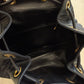 Chanel Backpack Black Leather with Gold Hardware