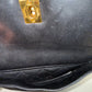 Chanel Backpack Black Leather with Gold Hardware