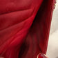 Chanel Red Chevron Quilted Shoulder Bag