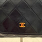 Chanel Quilted Round Flap Bag