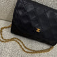 Chanel Quilted Round Flap Bag