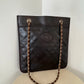Chanel Matelasse Tote Brown