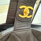 Chanel Brown Shopper Bag