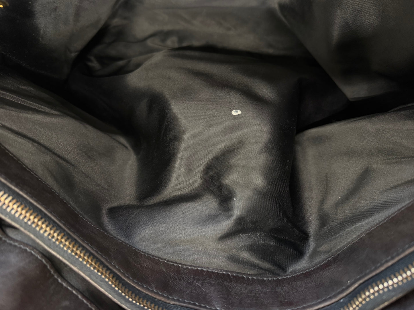 Chanel Brown Shopper Bag