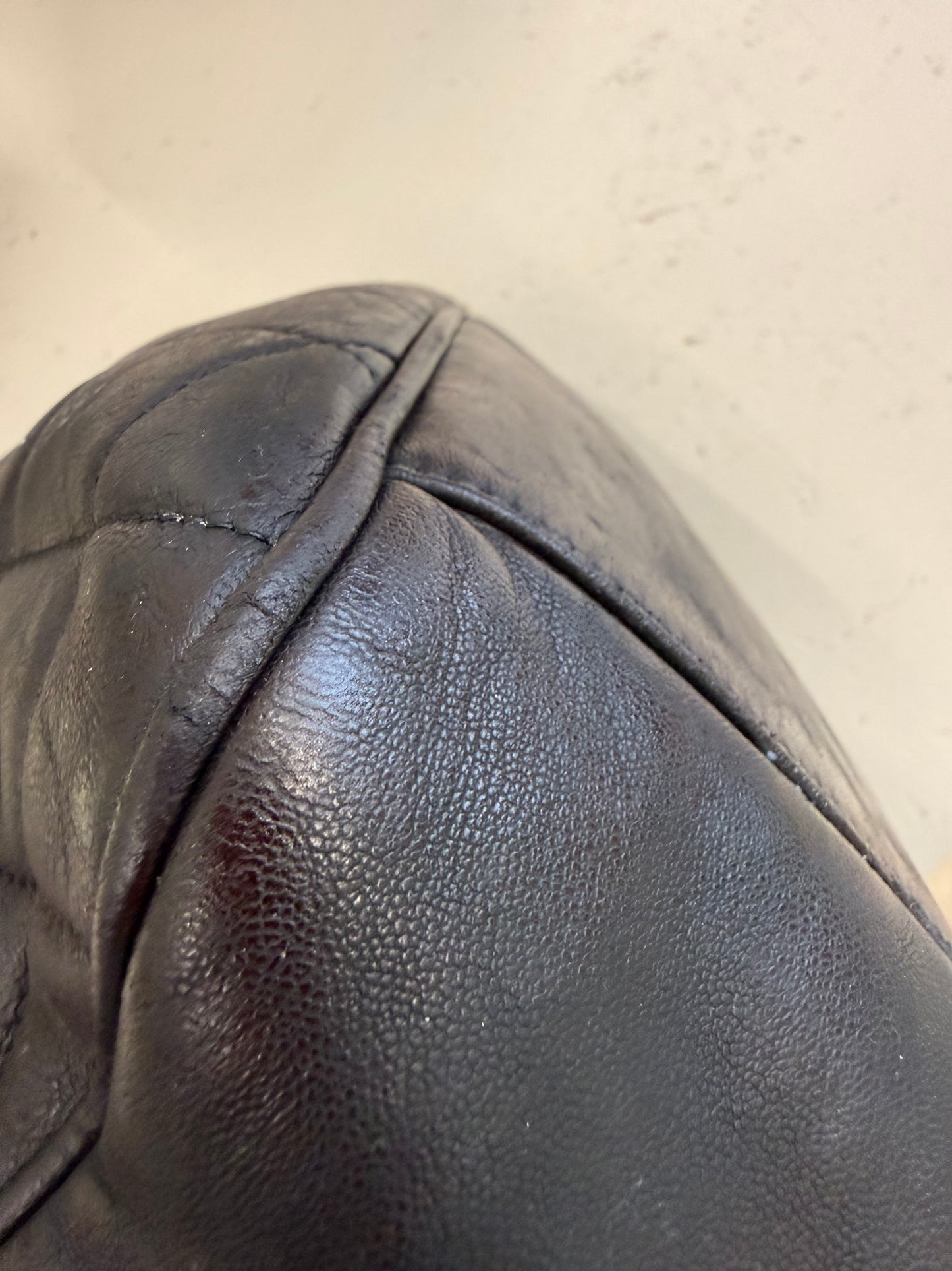 Chanel Brown Shopper Bag