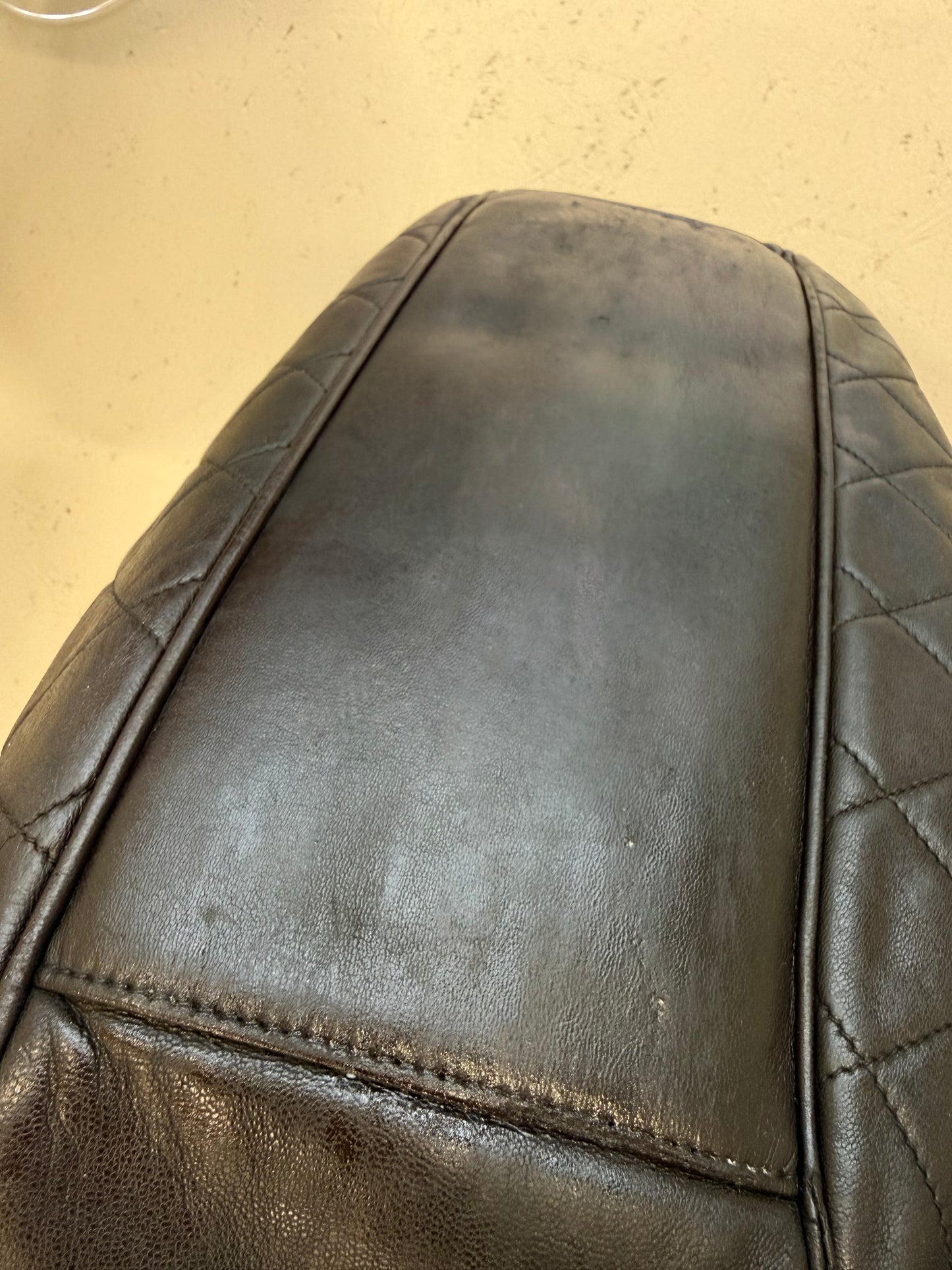 Chanel Brown Shopper Bag