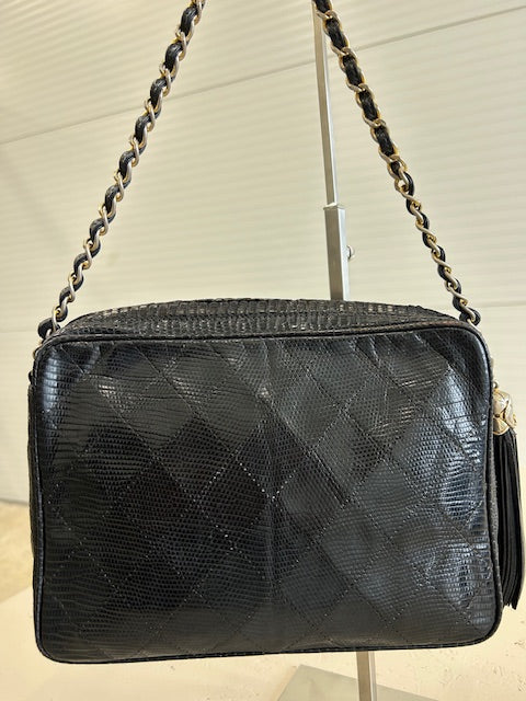 Chanel Lizard Camera Bag