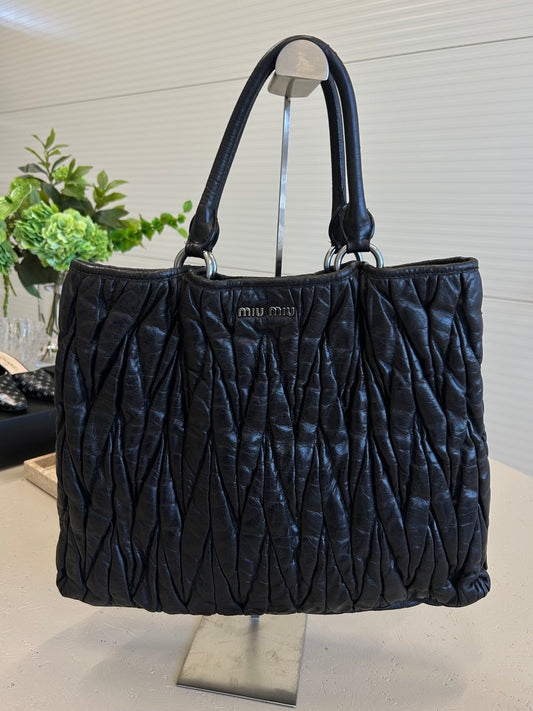 Miu Miu Nappa Shopper