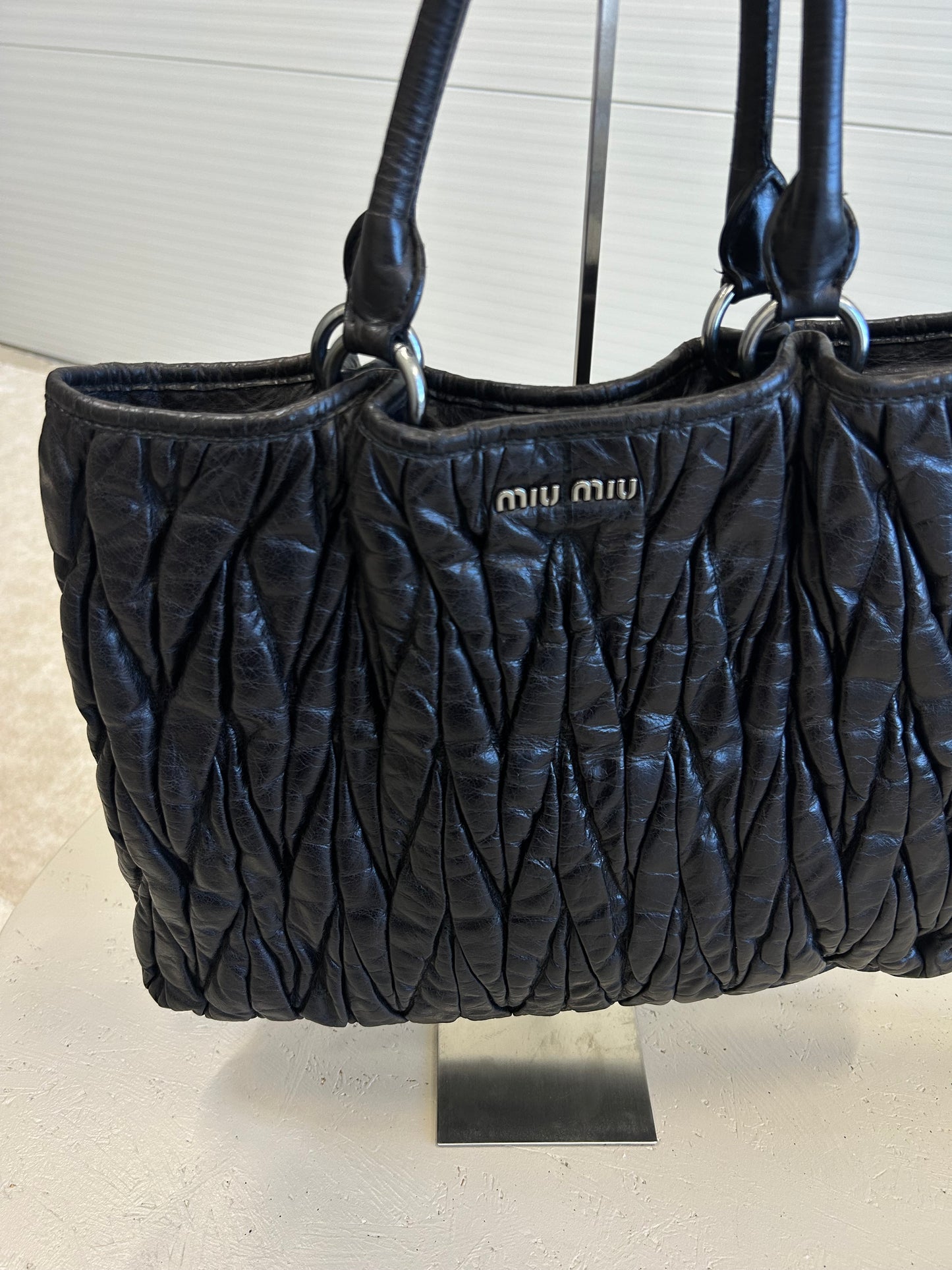 Miu Miu Nappa Shopper