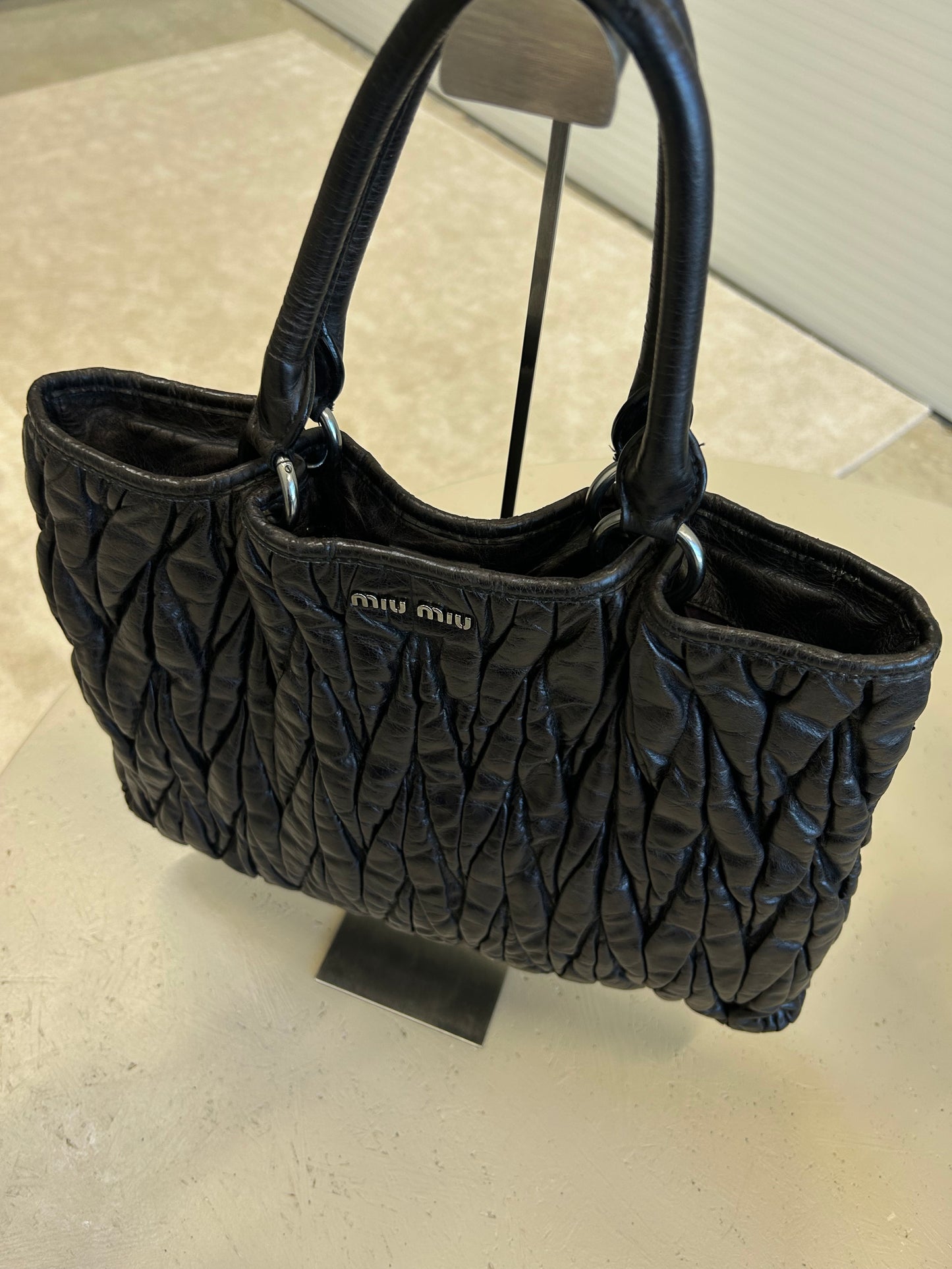 Miu Miu Nappa Shopper