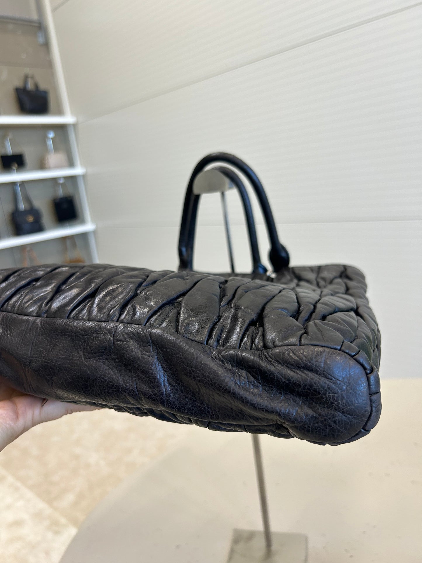 Miu Miu Nappa Shopper