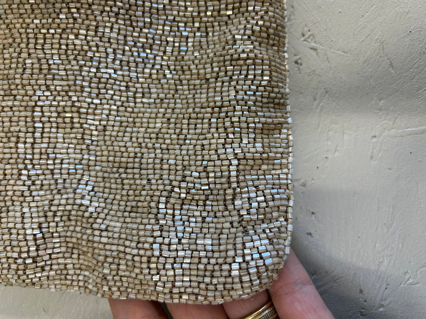 Fendi Beaded Baguette Shoulder Bag