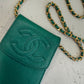 Green Chanel Phone Case
