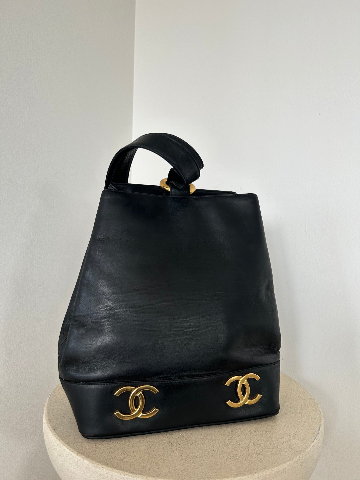 Chanel CC 90’s Bucket Bag