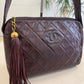 Chanel Tassel Camera Bag Burgundy