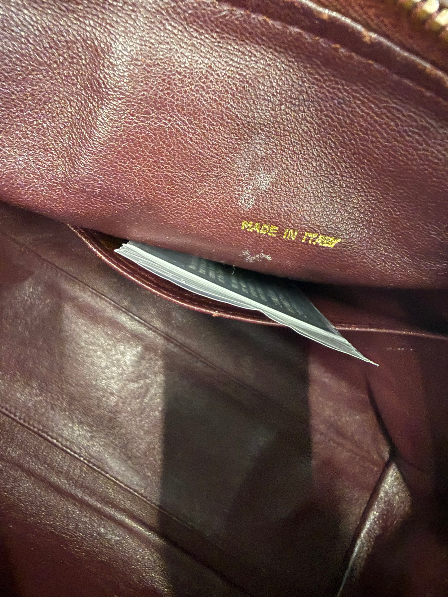 Chanel Tassel Camera Bag Burgundy