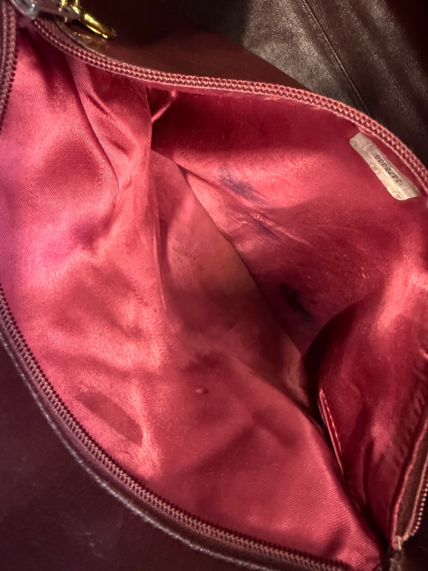 Chanel Tassel Camera Bag Burgundy