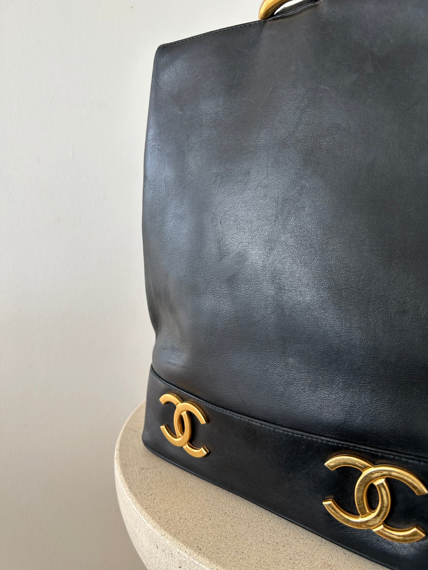 Chanel CC 90’s Bucket Bag