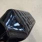 Chanel Black Chocolate Bar Patent Kisslock Shoulder Bag