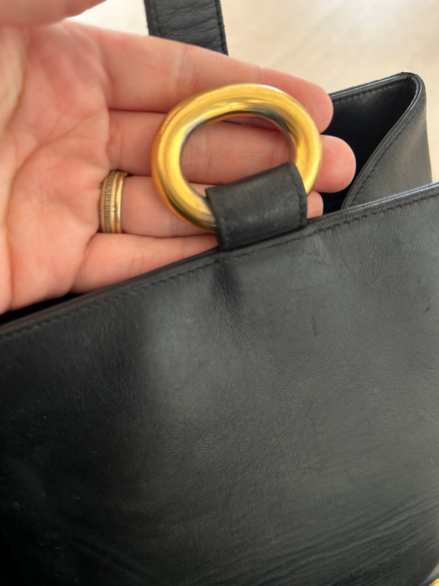 Chanel CC 90’s Bucket Bag