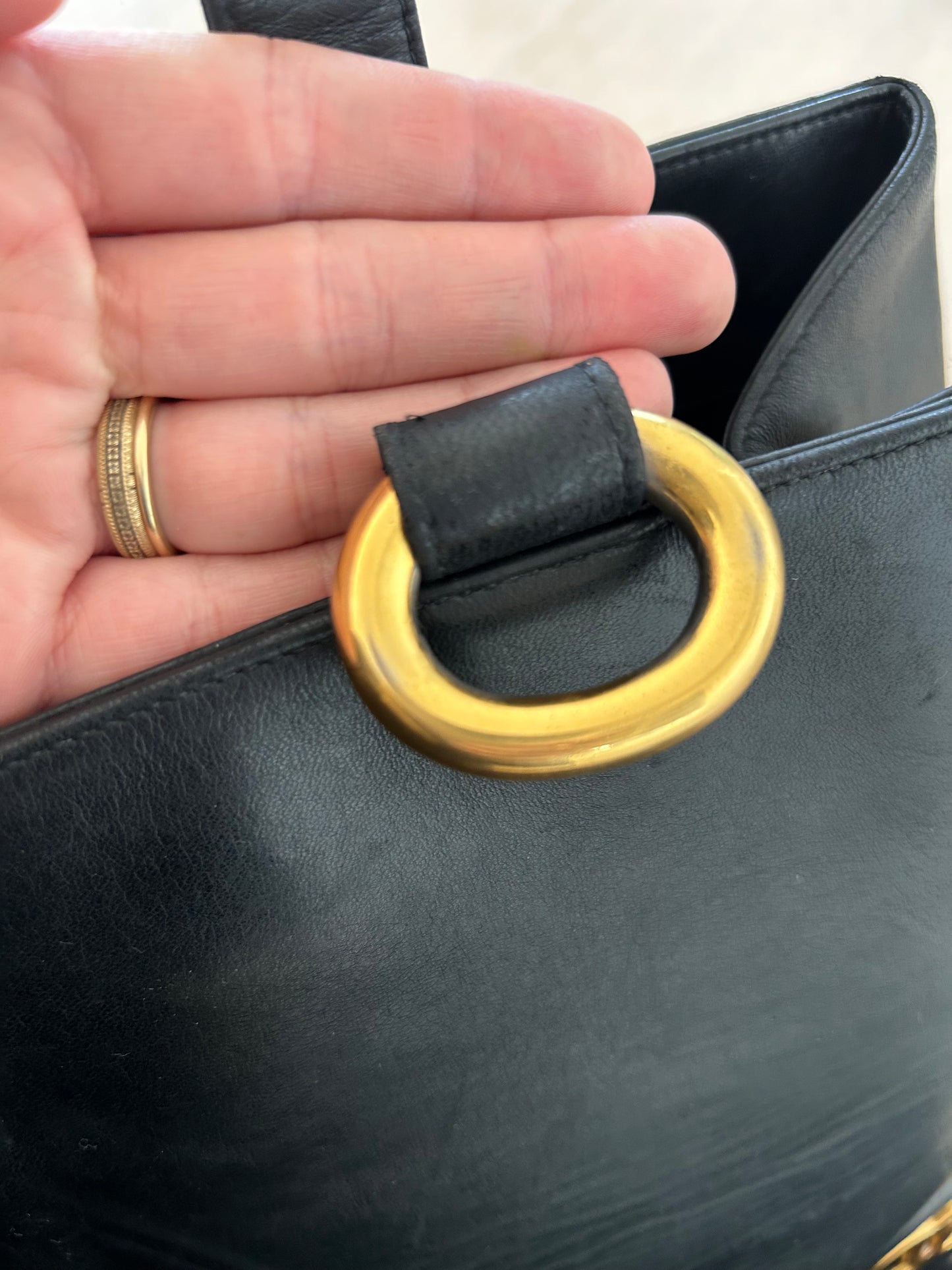 Chanel CC 90’s Bucket Bag