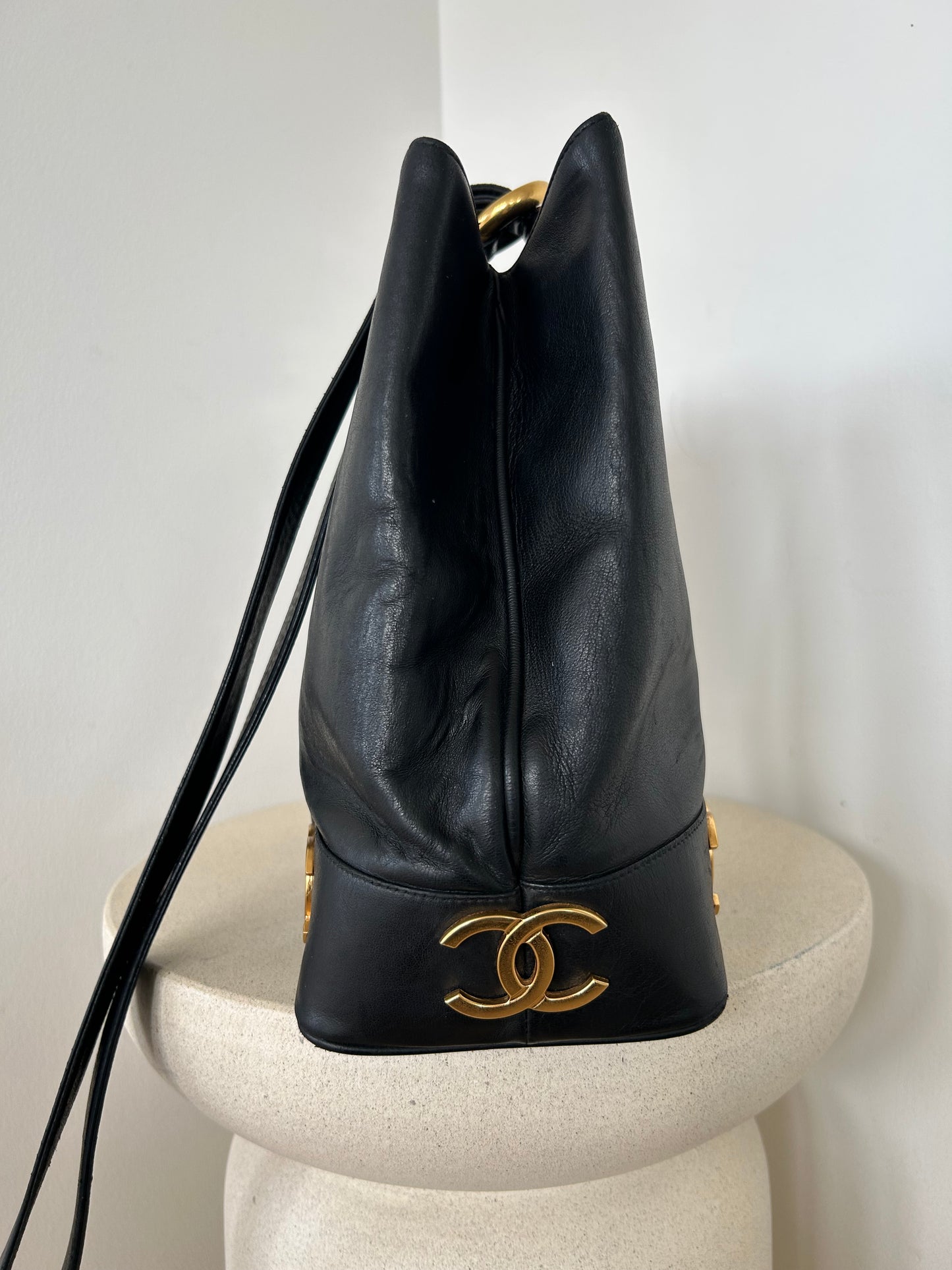 Chanel CC 90’s Bucket Bag