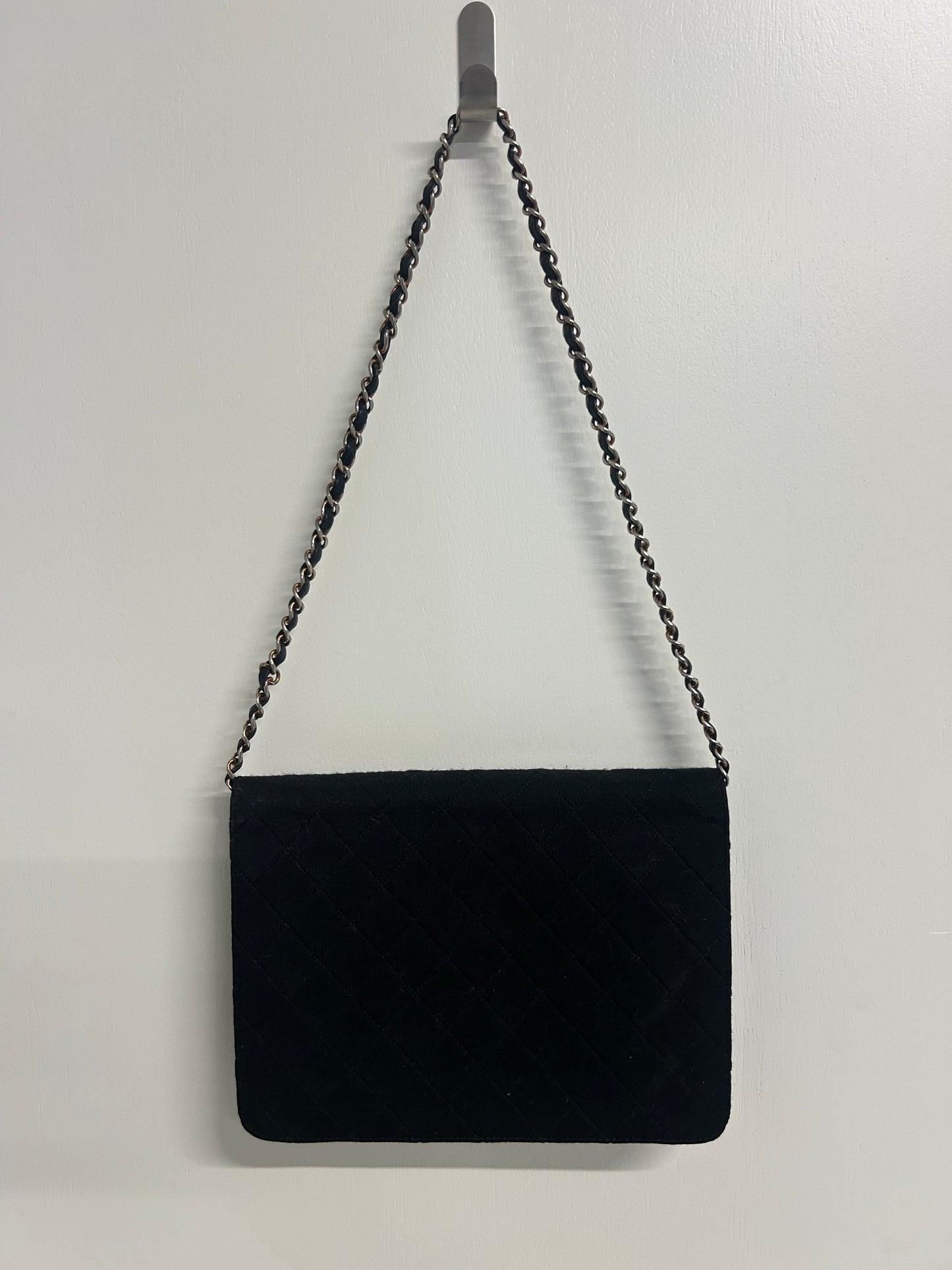 Chanel cotton flap bag