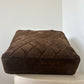 Chanel Suede Jumbo Logo Bag