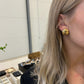 Chanel Gold CC Earrings