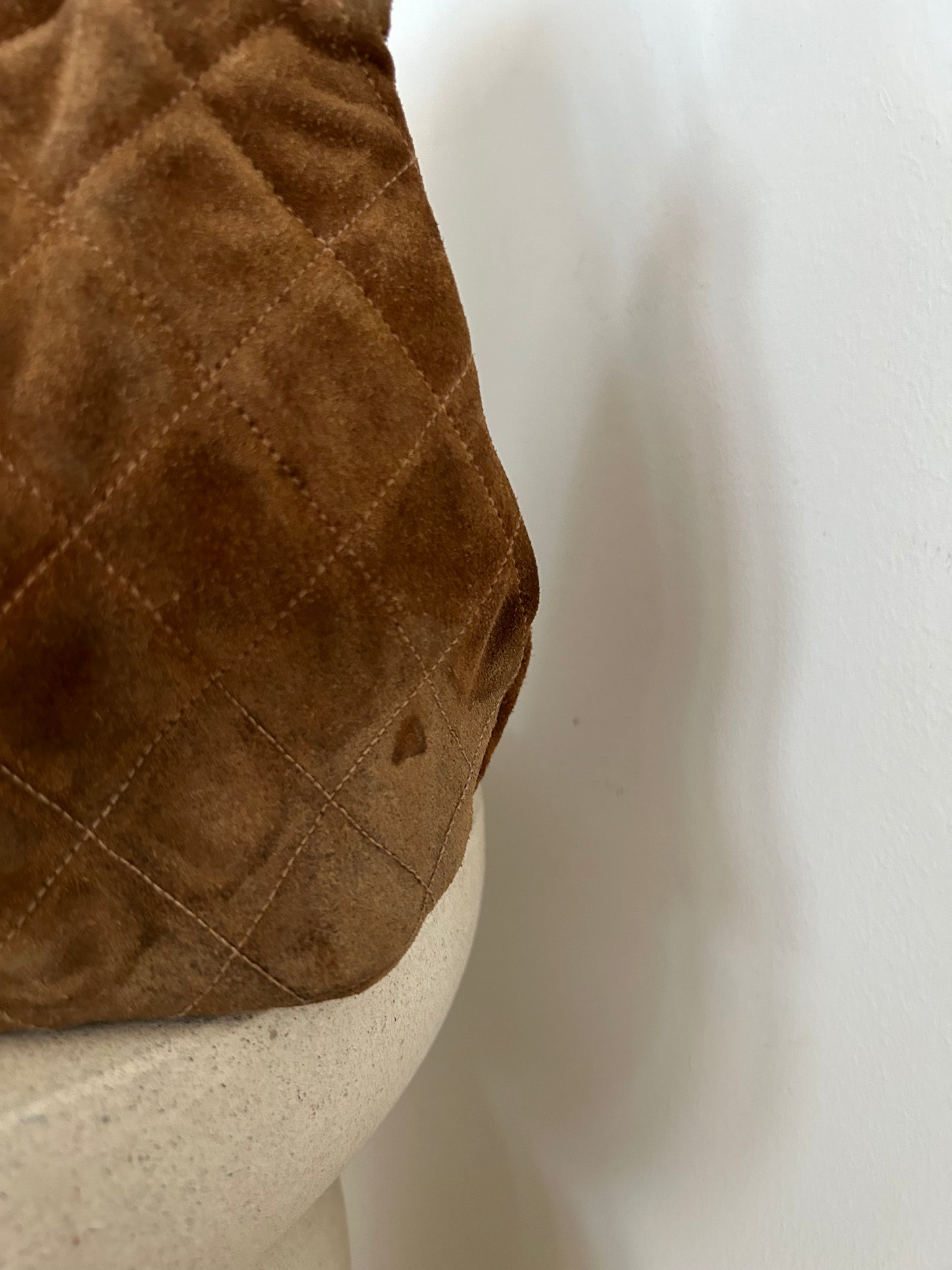 Chanel Suede Shoulder Bag