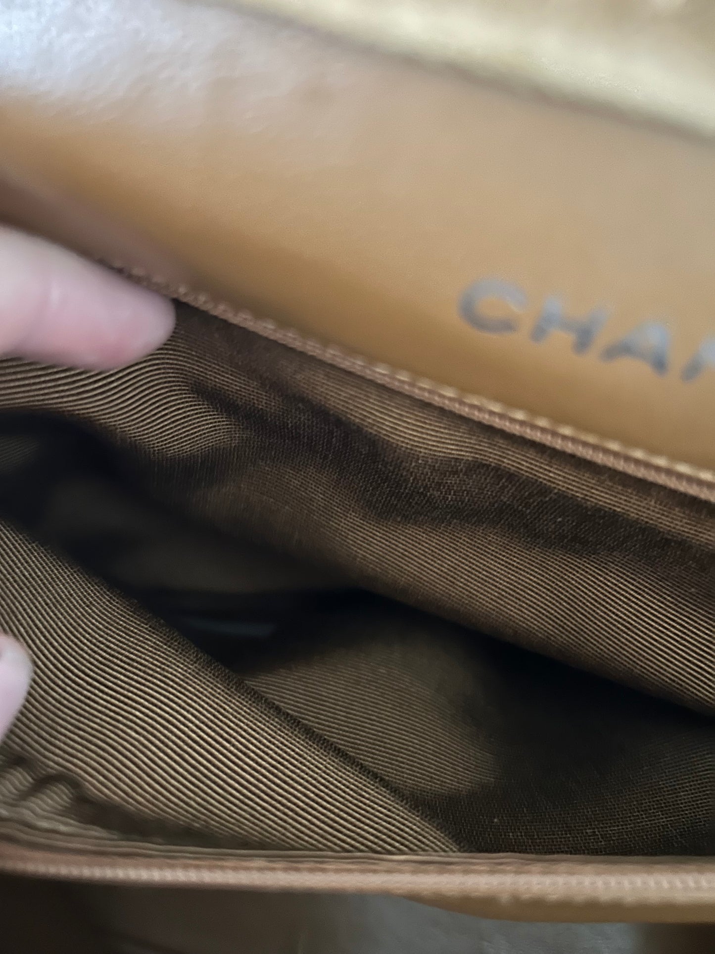 Chanel Suede Shoulder Bag
