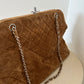 Chanel Suede Shoulder Bag