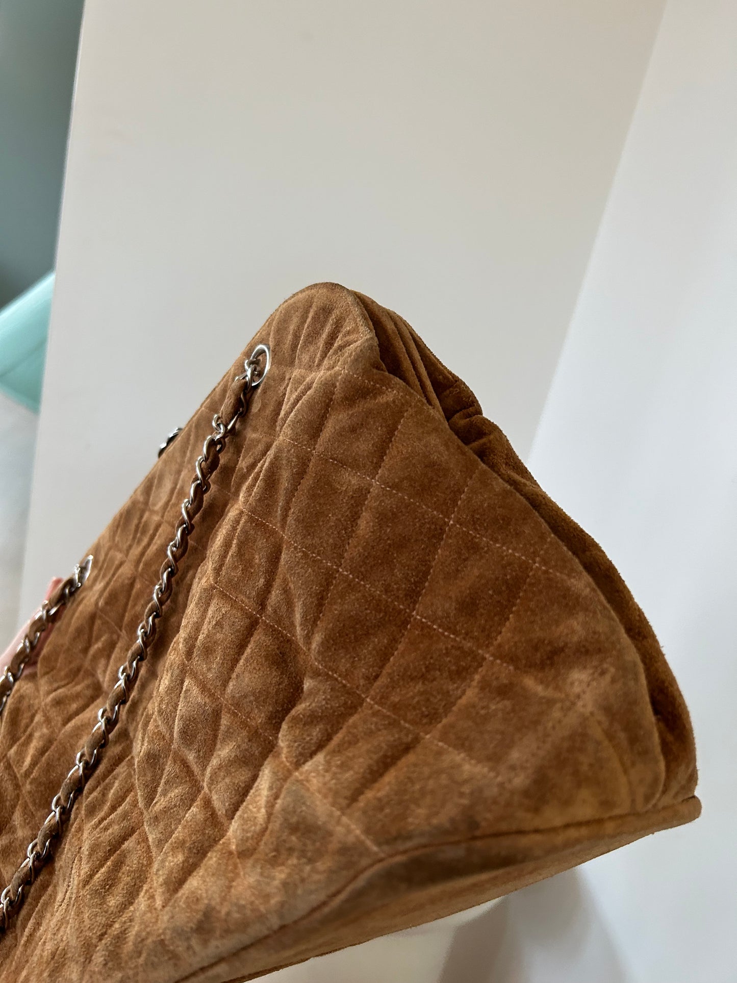Chanel Suede Shoulder Bag