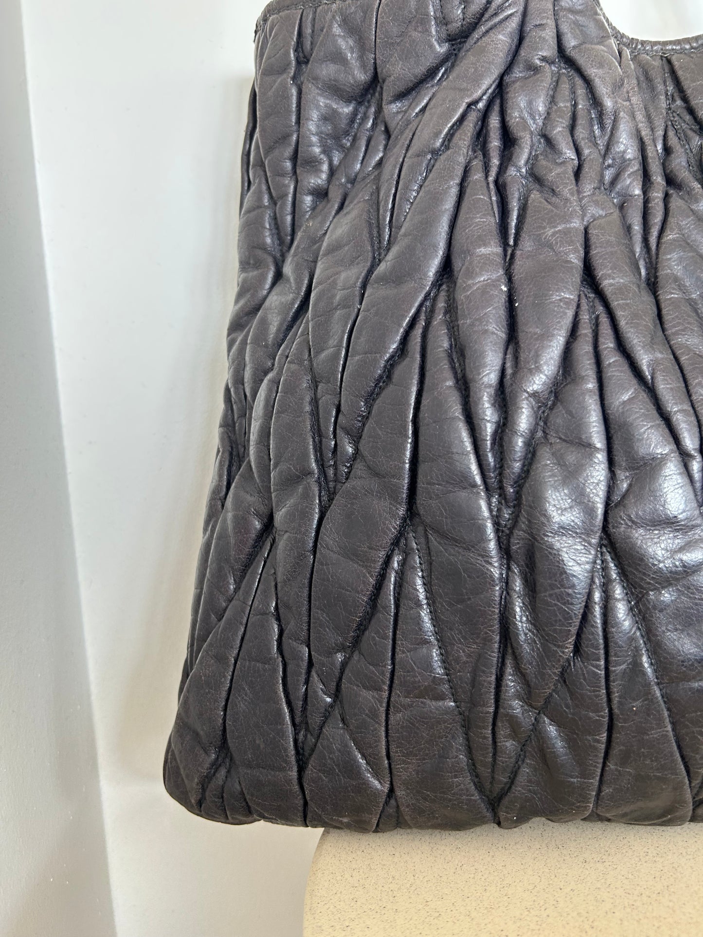 Miu Miu Nappa Shopper