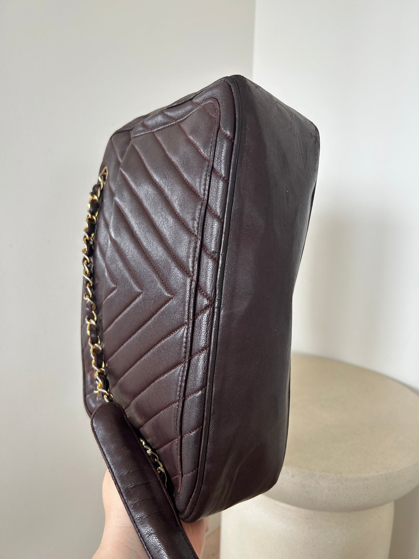 Chanel Chevron Shoulder Bag