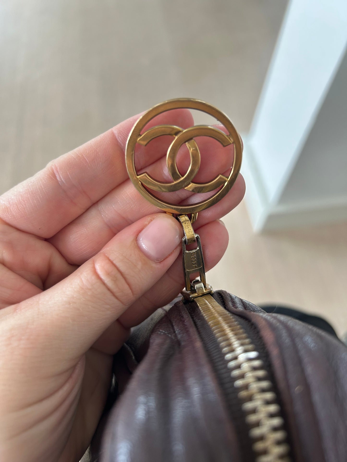 Chanel Chevron Shoulder Bag