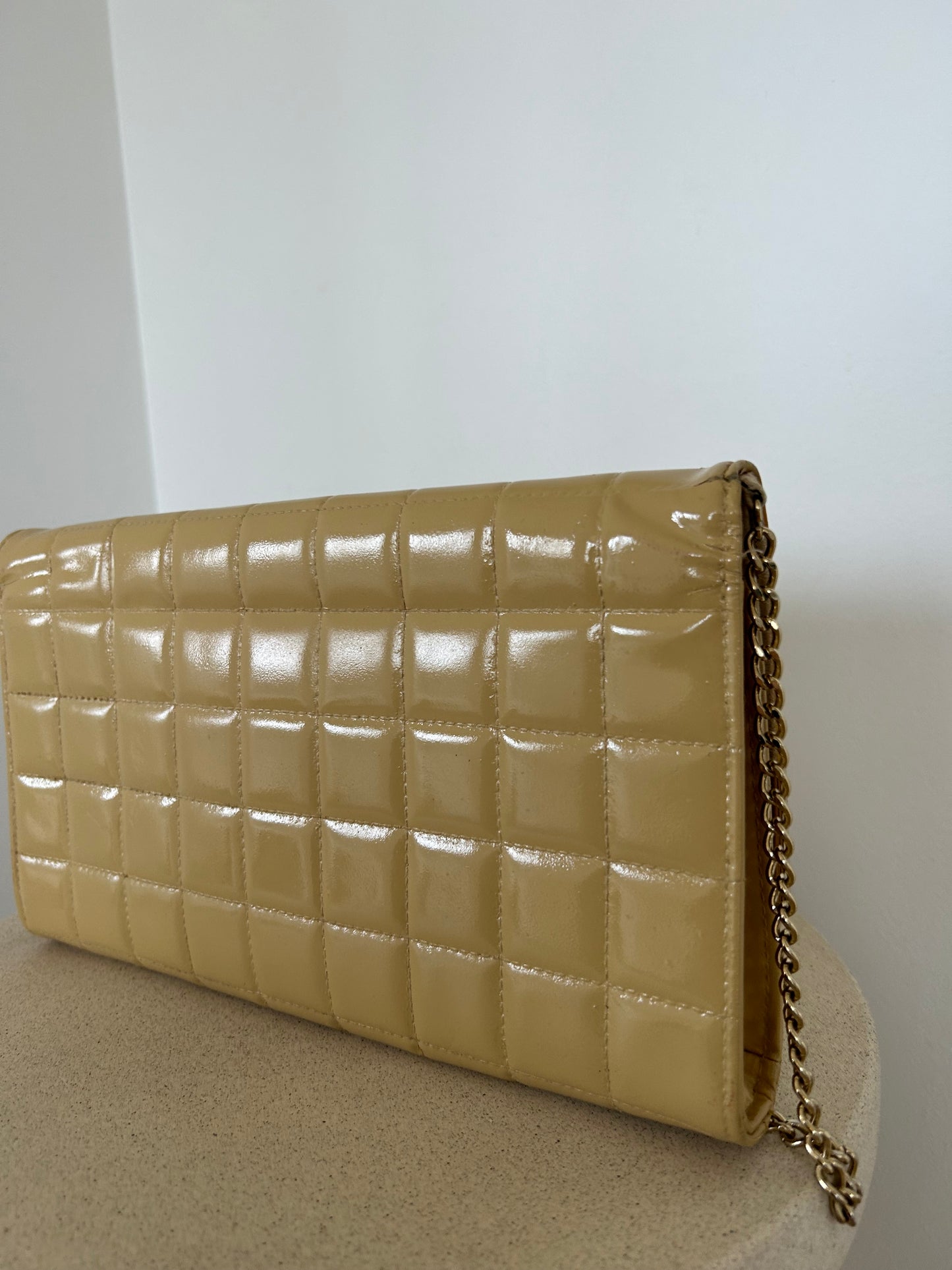 Chanel East West Chocolate Bar Bag