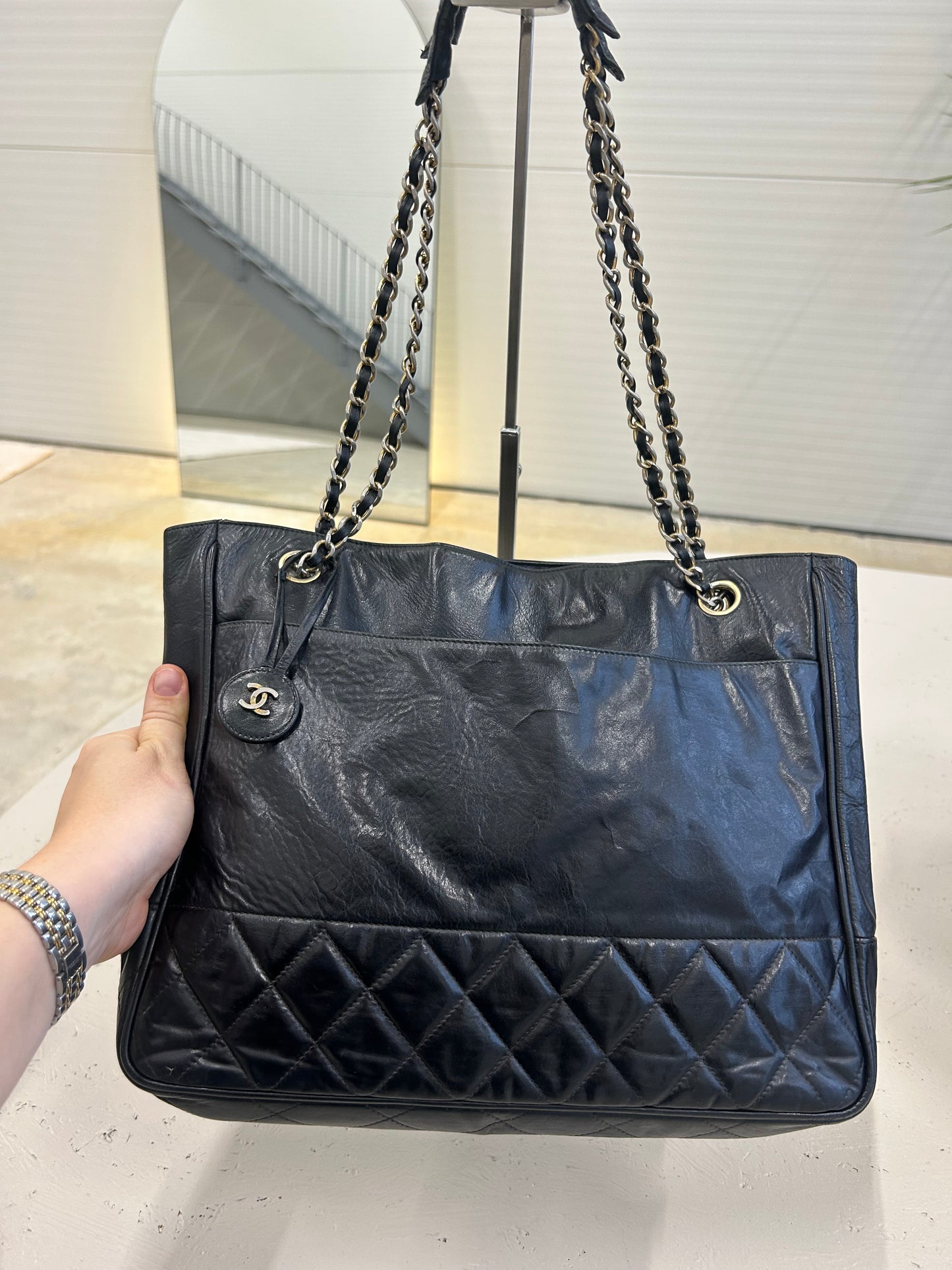 Chanel matelasse shoulder bag