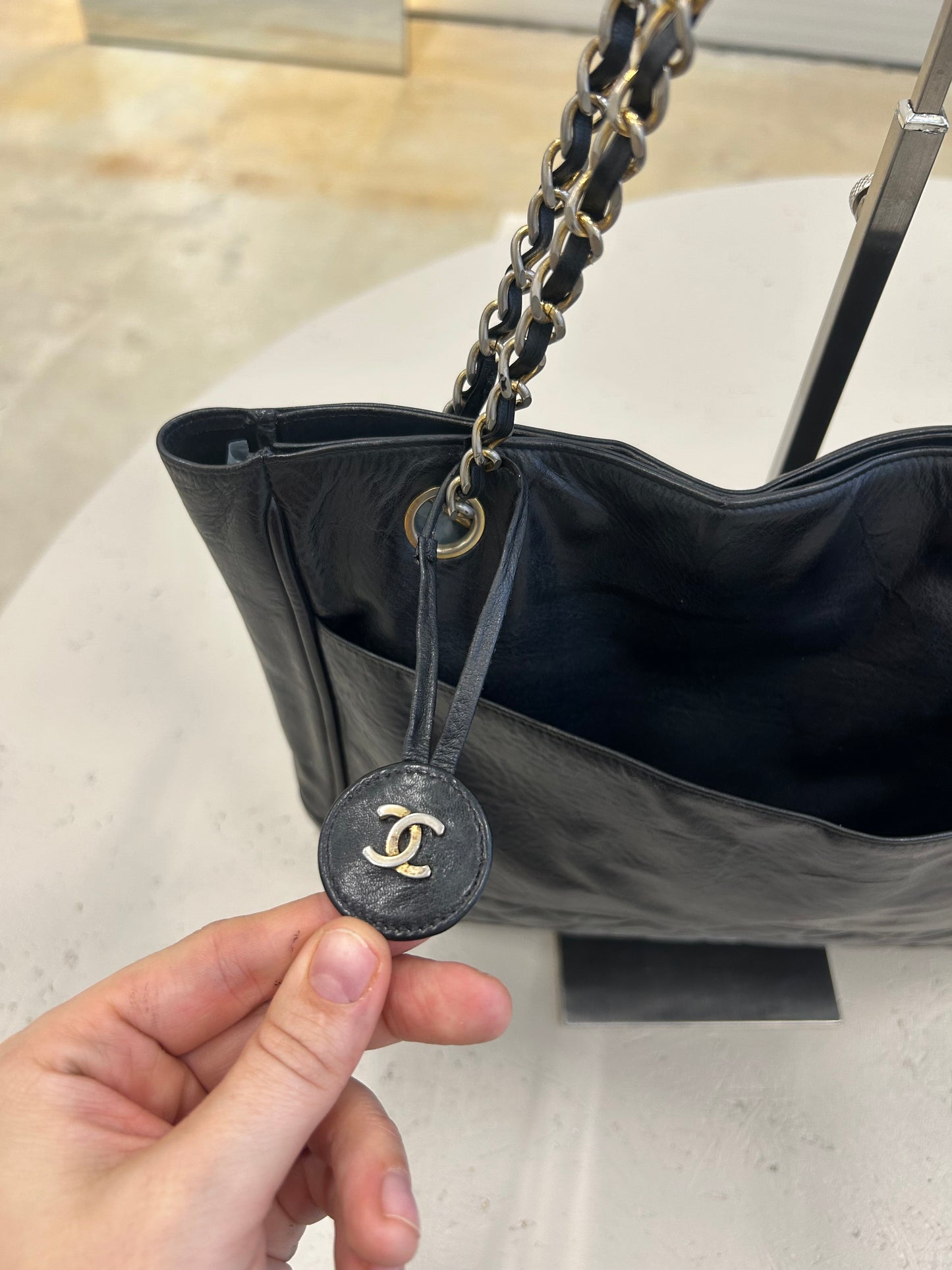 Chanel matelasse shoulder bag