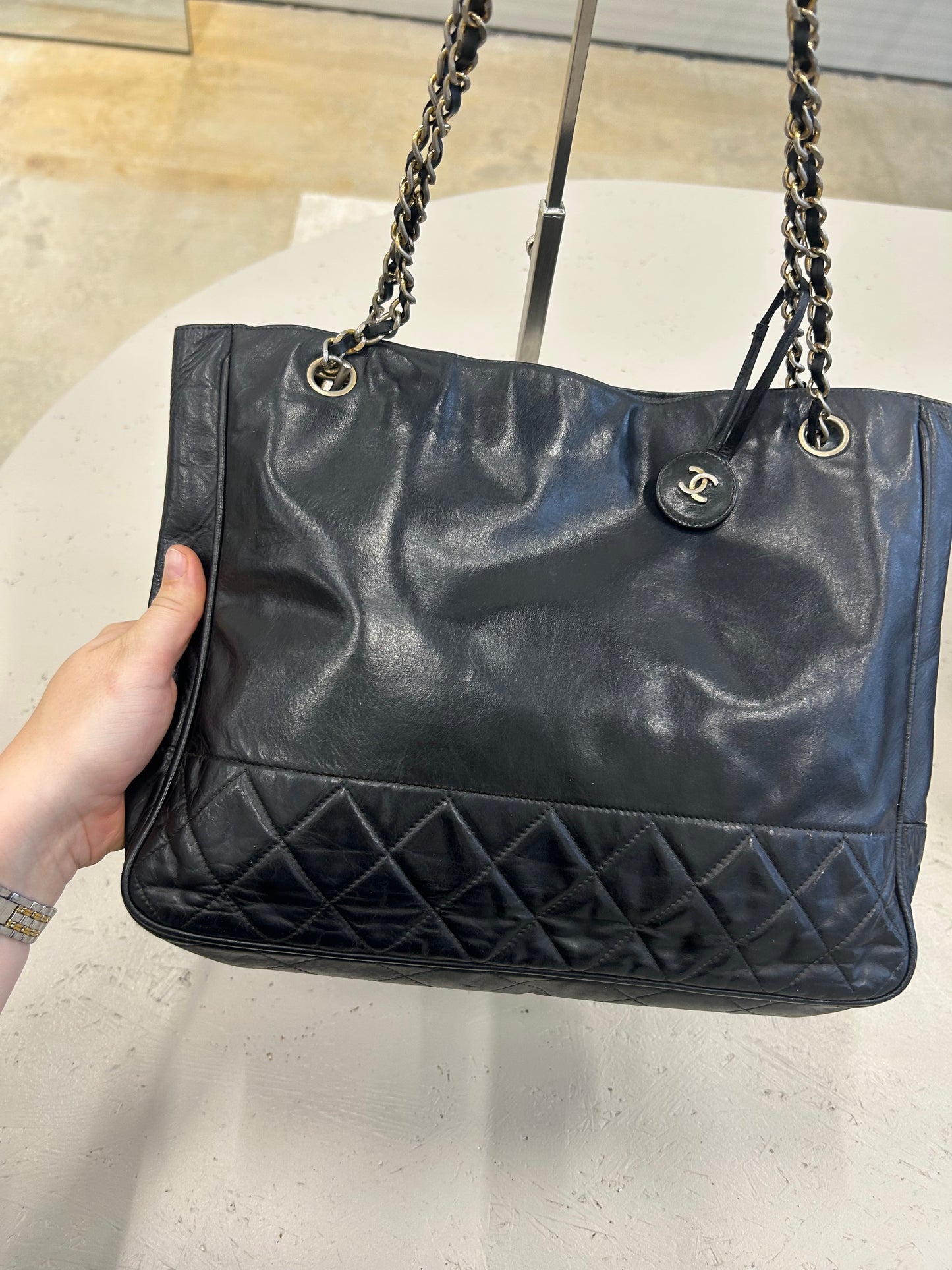 Chanel matelasse shoulder bag