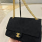 Chanel double flap cotton bag